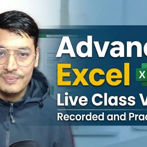 Advanced Excel Live Class Videos Course Thumbnail - Excel Point Nepal