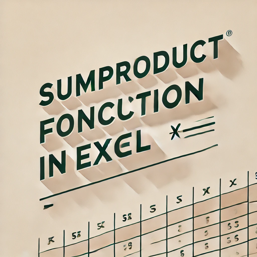 SUMPRODUCT Function In Excel