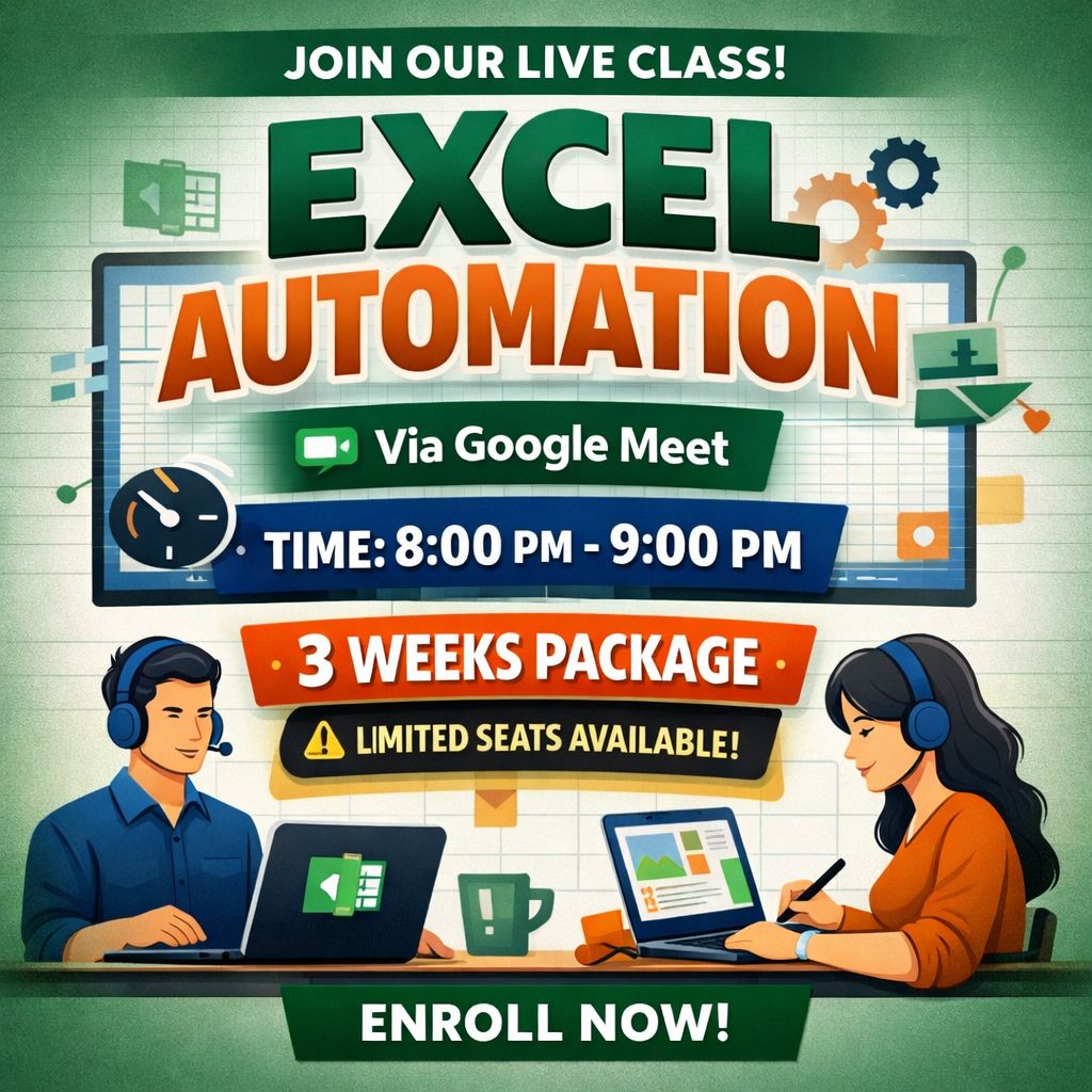 Excel Automation Course in Nepal | Automation without Coding